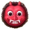 Devil emoji.